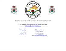 Tablet Screenshot of cumberlandrfs.org.au